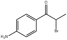 1-(4-Aminophenyl)-2-bromopropan-1-one Struktur