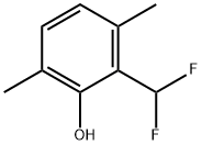 3,6-Dimethyl-2-hydroxybenzodifluoride Struktur