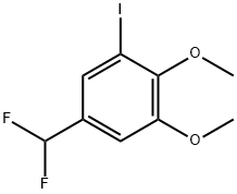 3,4-Dimethoxy-5-iodobenzodifluoride Struktur