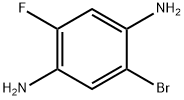 1,4-Benzenediamine, 2-bromo-5-fluoro- Struktur