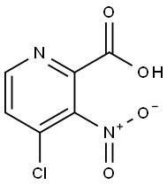 2-Pyridinecarboxylic acid, 4-chloro-3-nitro- Struktur