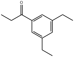 1-(3,5-Diethylphenyl)propan-1-one Struktur