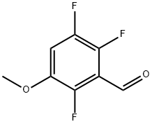 Benzaldehyde, 2,3,6-trifluoro-5-methoxy- Struktur