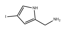 1H-Pyrrole-2-methanamine, 4-iodo- Struktur