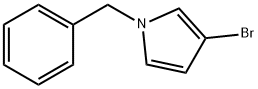 1H-Pyrrole, 3-bromo-1-(phenylmethyl)- Struktur