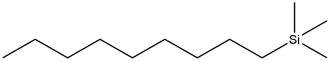 Trimethyl(nonyl)silane Struktur