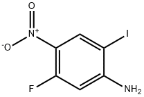 Benzenamine, 5-fluoro-2-iodo-4-nitro- Struktur