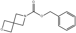 2-Oxa-6-azaspiro[3.3]heptane-6-carboxylic acid, phenylmethyl ester Struktur