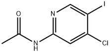 Acetamide, N-(4-chloro-5-iodo-2-pyridinyl)- Struktur