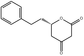 2H-Pyran-2,4(3H)-dione, dihydro-6-(2-phenylethyl)-, (6S)-