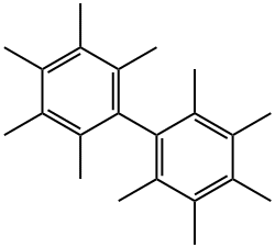 1,1'-Biphenyl, 2,2',3,3',4,4',5,5',6,6'-decamethyl- Struktur