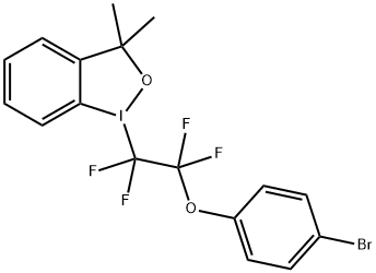 Alcohol Togni-(4-Br-PhOCF2F2)-reagent Struktur