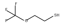 Ethanethiol, 2-(trifluoromethoxy)- Struktur