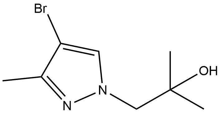 1H-Pyrazole-1-ethanol, 4-bromo-α,α,3-trimethyl-