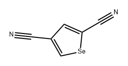 2,4-Dicyanoselenophene Struktur