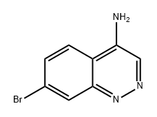 4-Cinnolinamine, 7-bromo- Struktur