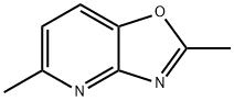 2,5-Dimethyl-oxazolo[4,5-b]pyridine Struktur