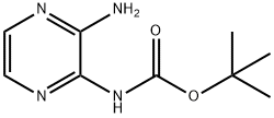 Carbamic acid, N-(3-amino-2-pyrazinyl)-, 1,1-dimethylethyl ester Struktur