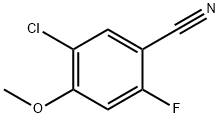 Benzonitrile, 5-chloro-2-fluoro-4-methoxy- Struktur