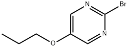 2-bromo-5-propoxy-pyrimidine Struktur