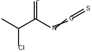 Propanoyl isothiocyanate, 2-chloro- (9CI) Struktur