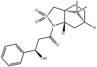 1-Propanone, 3-hydroxy-3-phenyl-1-[(3aR,6S,7aS)-tetrahydro-8,8-dimethyl-2,2-dioxido-3H-3a,6-methano-2,1-benzisothiazol-1(4H)-yl]-, (3R)-