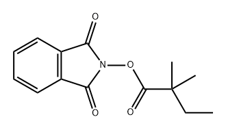 1,3-Dioxoisoindolin-2-yl 2,2-dimethylbutanoate Struktur