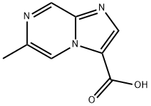 6-Methylimidazo[1,2-a]pyrazine-3-carboxylic acid Struktur