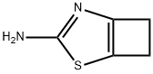 2-thia-4-azabicyclo[3.2.0]hepta-1(5),3-dien-3-amine Struktur