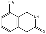 3(2H)-Isoquinolinone, 8-amino-1,4-dihydro- Struktur