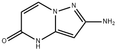 2-aminopyrazolo[1,5-a]pyrimidin-5(4H)-one Struktur