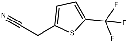 5-(Trifluoromethyl)-2-thiopheneacetonitrile Struktur