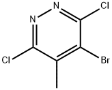 Pyridazine, 4-bromo-3,6-dichloro-5-methyl- Struktur