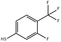 3-Fluoro-4-(trifluoromethyl)thiophenol Struktur