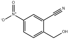 2-(Hydroxymethyl)-5-nitrobenzonitrile Struktur