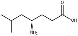 (4S)-4-amino-6-methyl-heptanoic acid Struktur