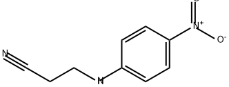 Propanenitrile, 3-[(4-nitrophenyl)amino]- Struktur