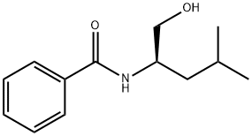 Benzamide, N-[(1R)-1-(hydroxymethyl)-3-methylbutyl]- Struktur