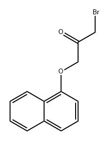 2-Propanone, 1-bromo-3-(1-naphthalenyloxy)-