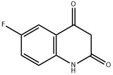 2,4(1H,3H)-Quinolinedione, 6-fluoro- Struktur