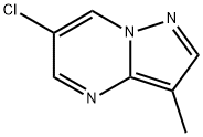 6-chloro-3-methylpyrazolo[1,5-a]pyrimidine Struktur