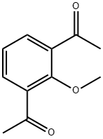 Ethanone, 1,1'-(2-methoxy-1,3-phenylene)bis- Struktur