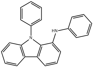 9H-Carbazol-1-amine, N,9-diphenyl- Struktur