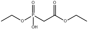 Acetic acid, 2-(ethoxyhydroxyphosphinyl)-, ethyl ester Struktur