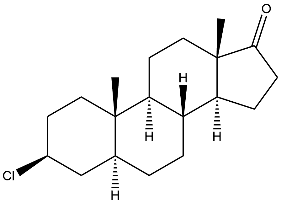 Androstan-17-one, 3-chloro-, (3β,5α)-