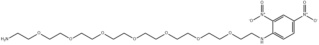 DNP-PEG7-NH2 Struktur