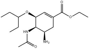 Oseltamivir Impurity 14 Struktur