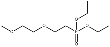 Phosphonic acid, P-?[2-?(2-?methoxyethoxy)?ethyl]?-?, diethyl ester Struktur