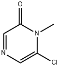 2(1H)-Pyrazinone, 6-chloro-1-methyl- Struktur