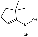 Boronic acid, B-(5,5-dimethyl-1-cyclopenten-1-yl)- Struktur